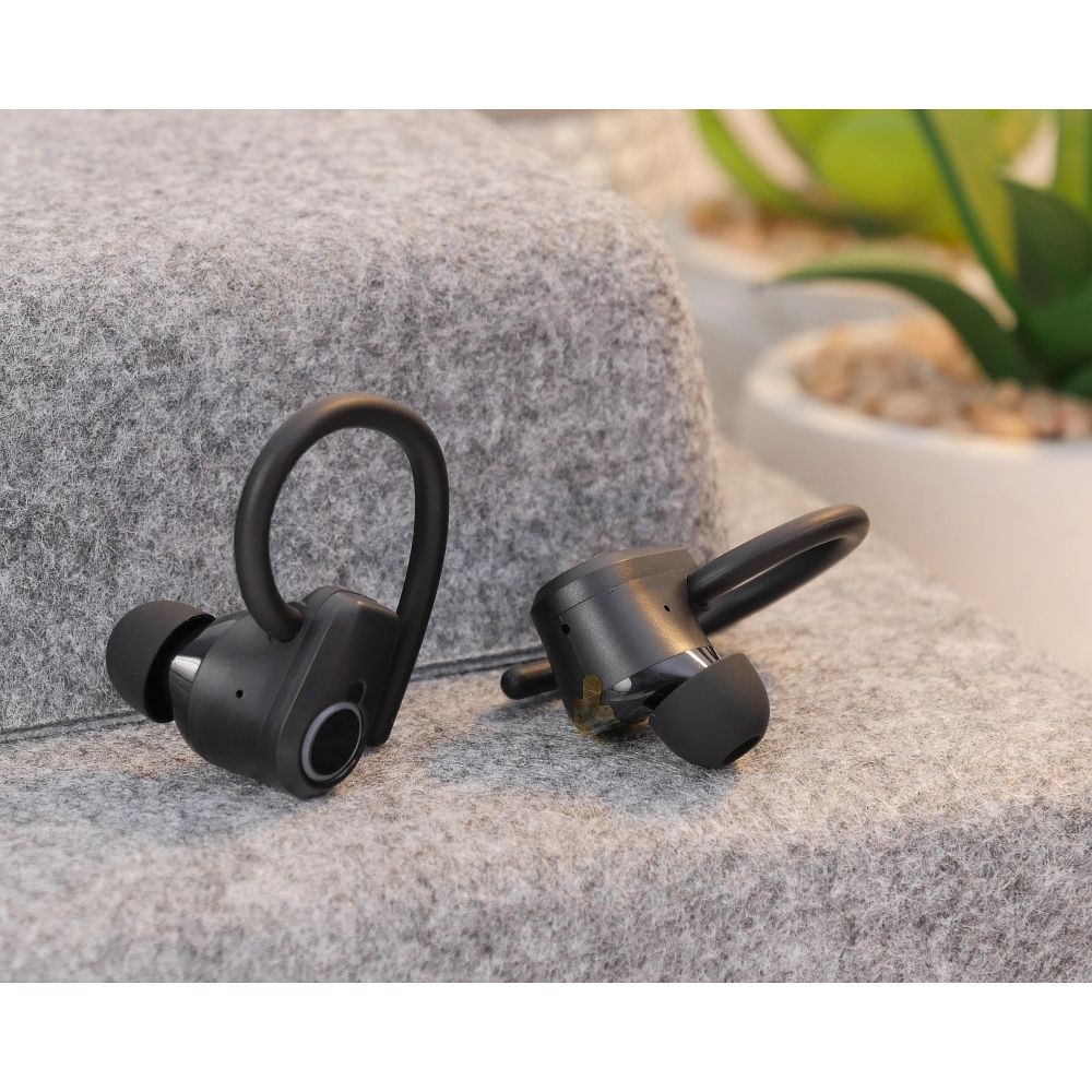 Hoco TWS EQ8 czarne słuchawki bezprzewodowe z etui / 8 Hoco TWS EQ8 czarne słuchawki bezprzewodowe z etui / 8