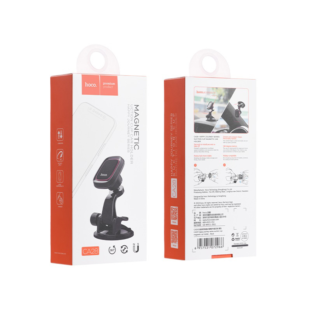 HOCO Uchwyt samochodowy CA28 czarny / 5