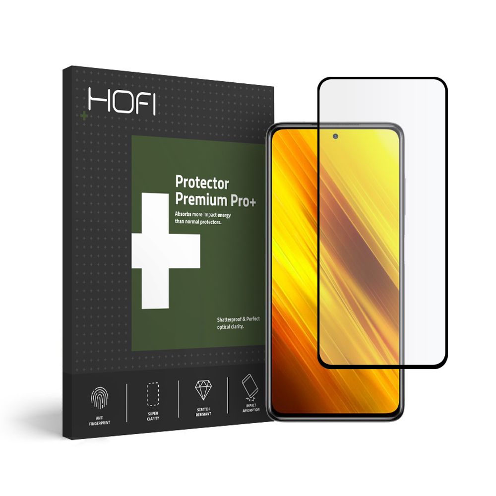 Hofi Full Pro+ Czarne Xiaomi POCO X3 NFC