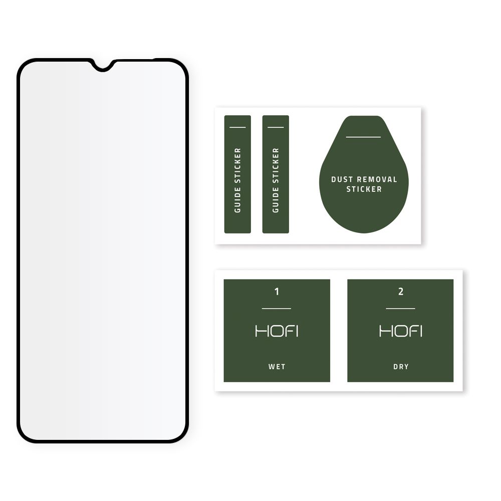 Hofi Glass Pro+ czarne Samsung A02S / 4