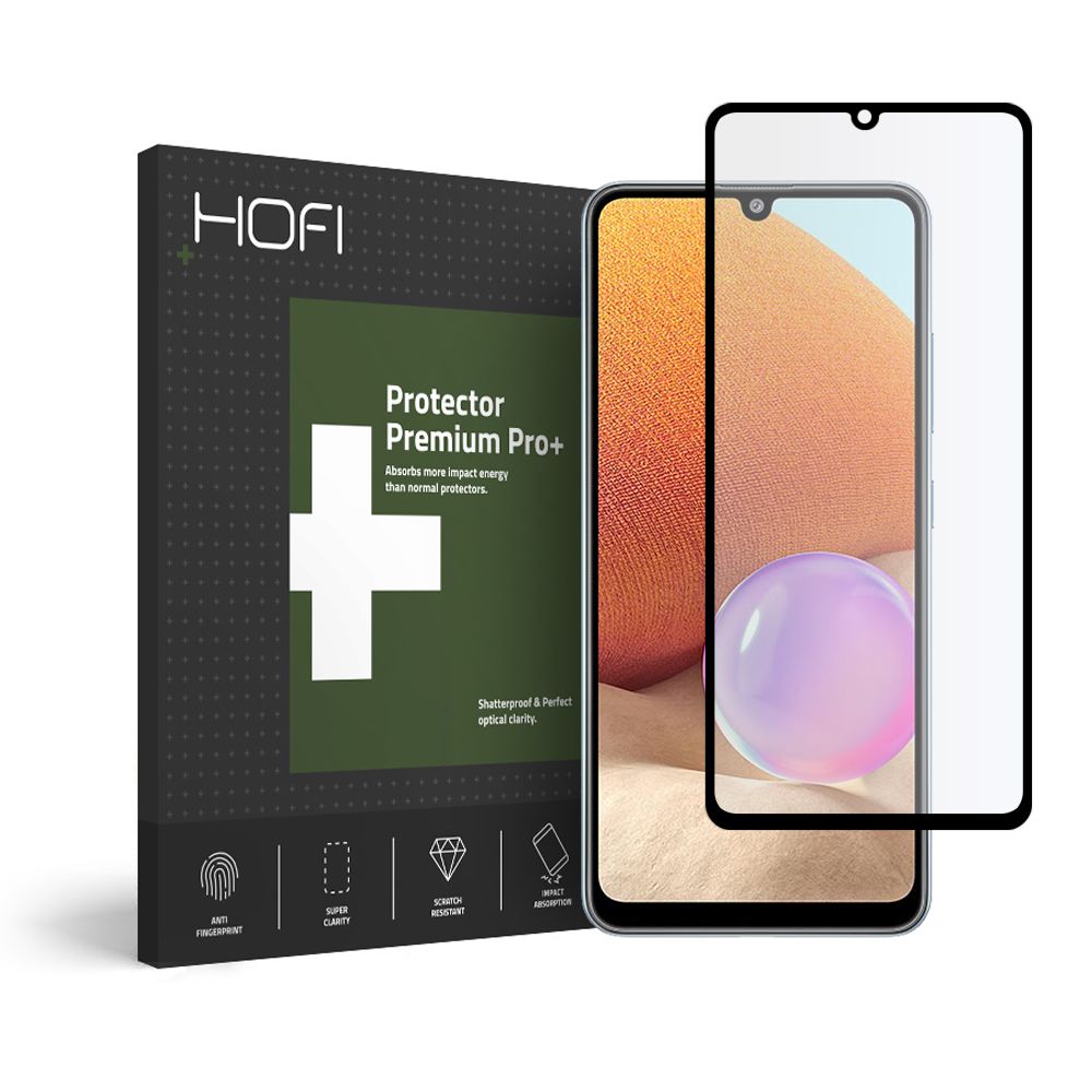 Hofi Glass Pro+ czarne Samsung A32 4G Hofi Glass Pro+ czarne Samsung A32 4G
