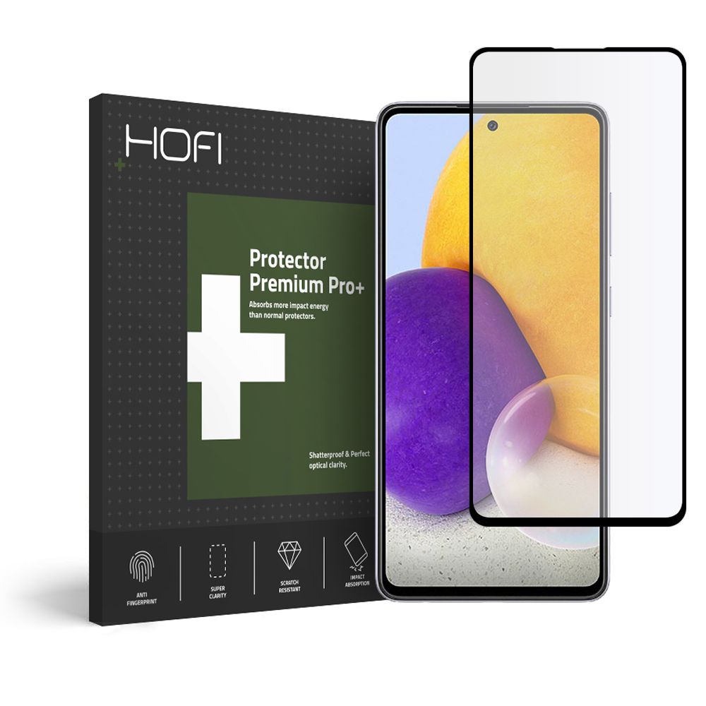 Hofi Glass Pro+ czarne Samsung A72