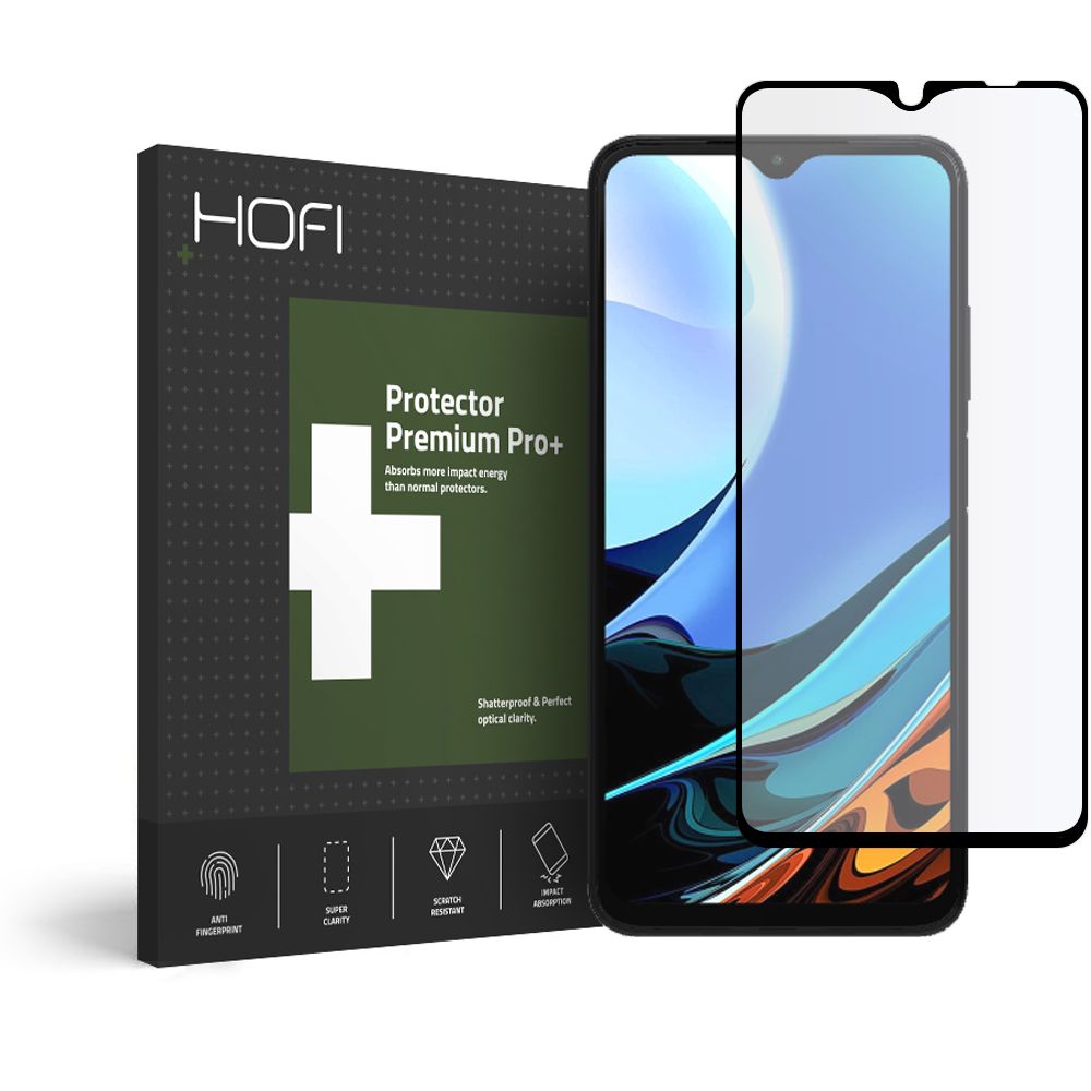 Hofi Glass Pro+ czarne Xiaomi Redmi 9T