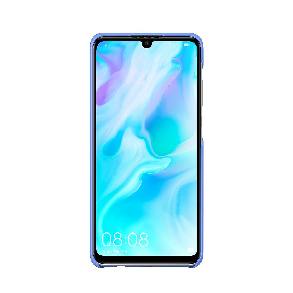 Huawei etui niebieskie linie Huawei P30 Lite / 4