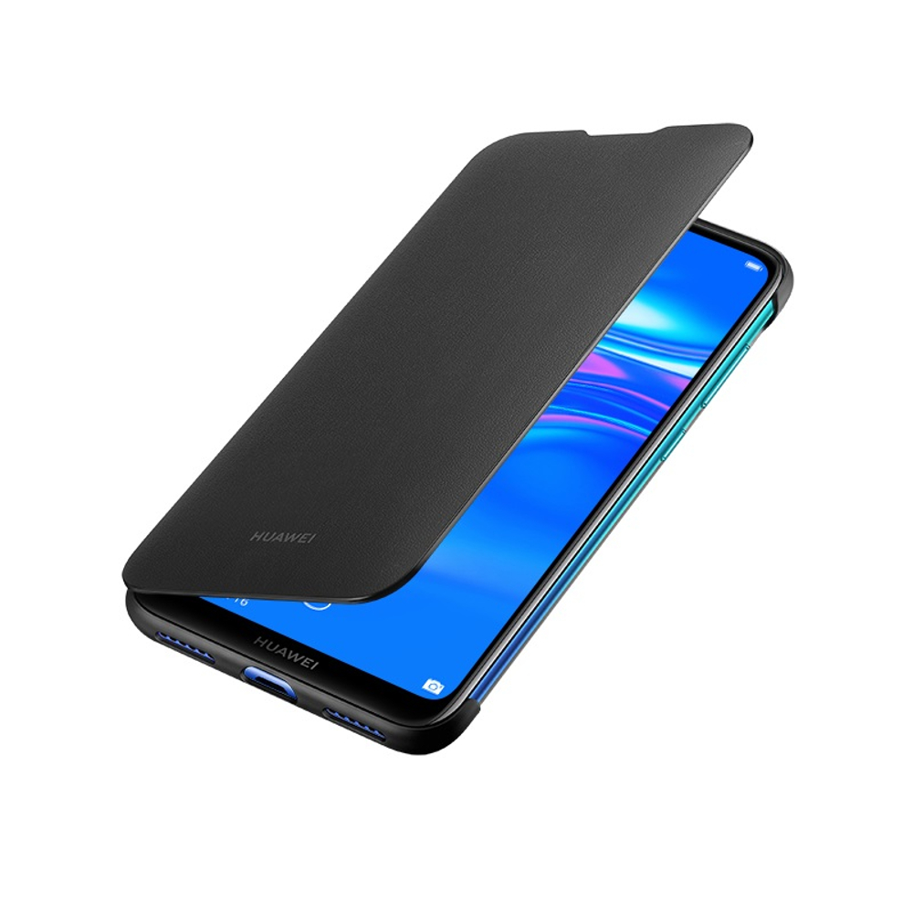 Huawei etui flip cover czarne Huawei Y7 (2019) / 5