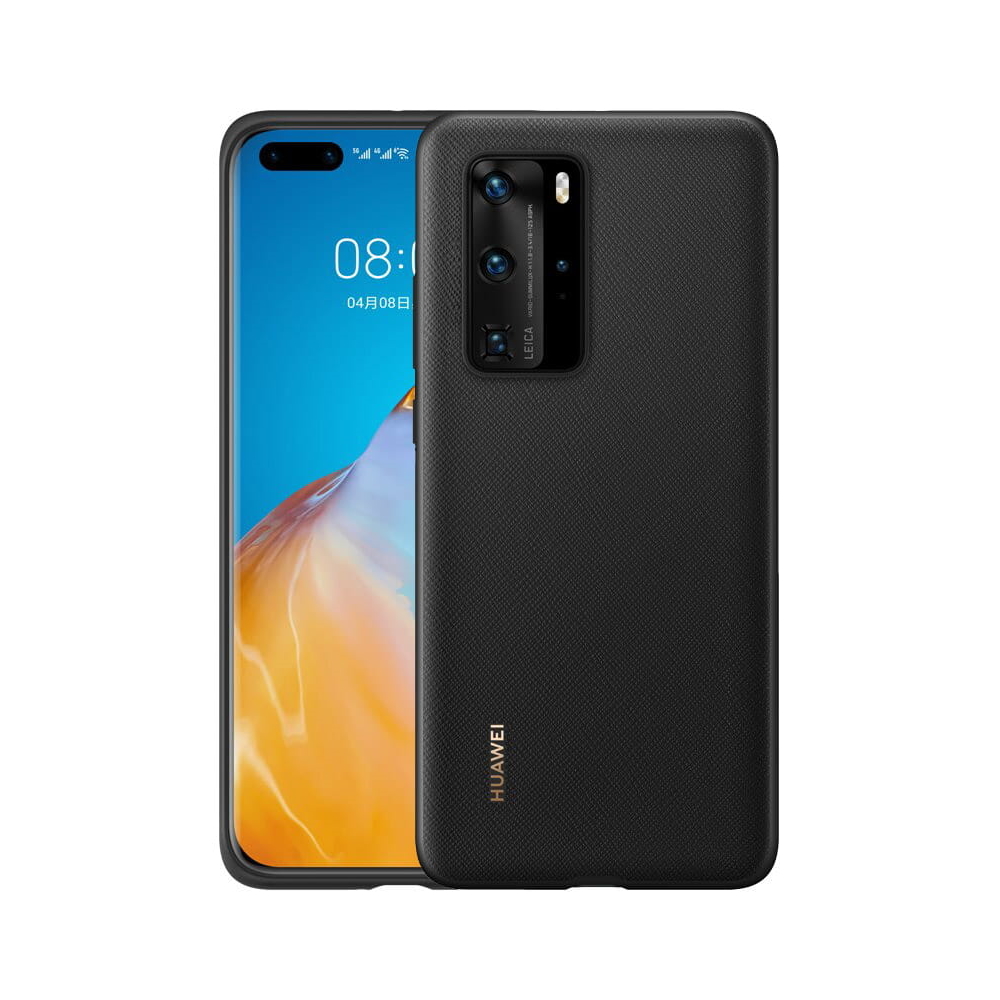 Huawei etui plecki plastikowe czarne Huawei P40 Pro / 4