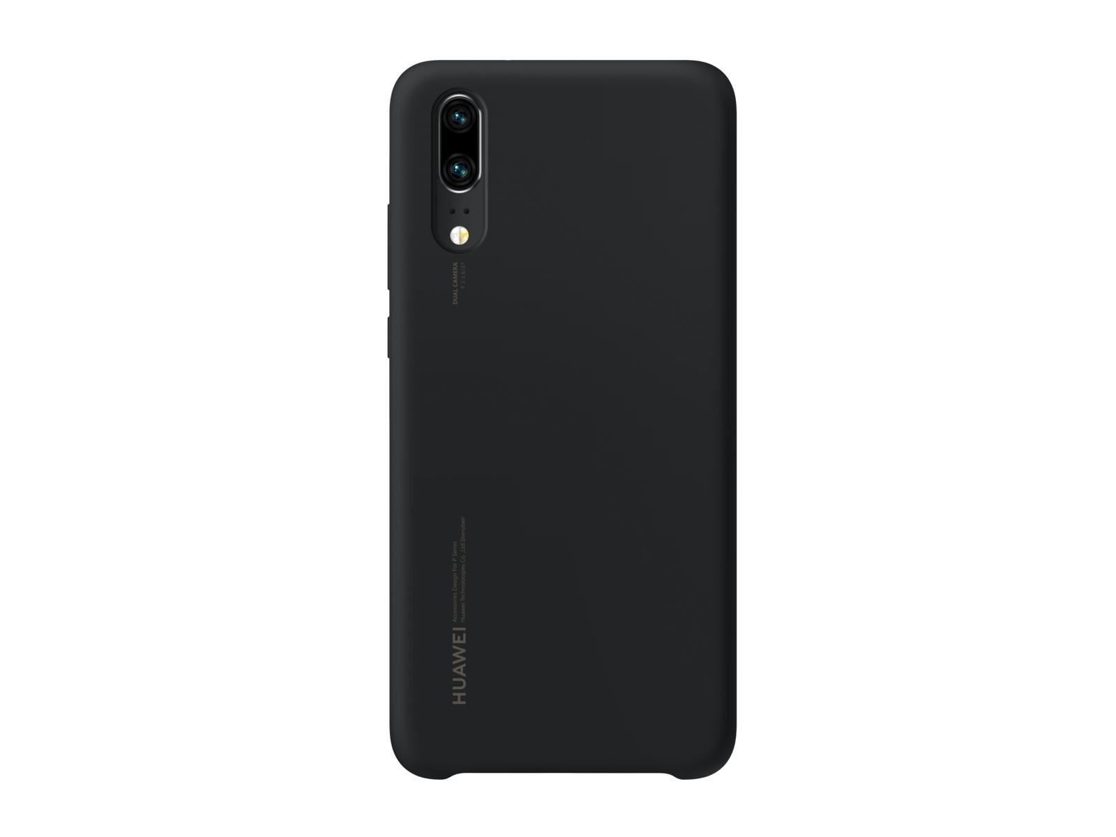 Huawei etui plecki silikonowe czarne Huawei P20