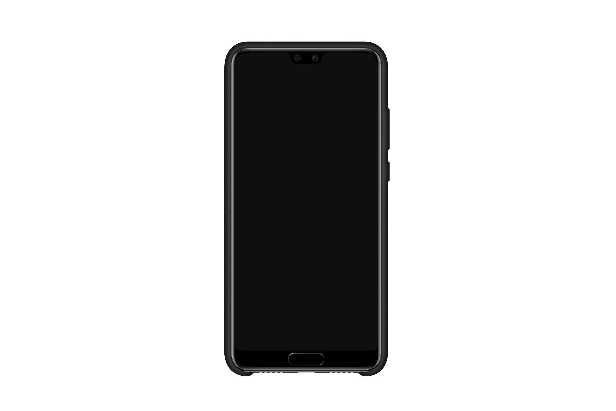 Huawei etui plecki silikonowe czarne Huawei P20 / 3