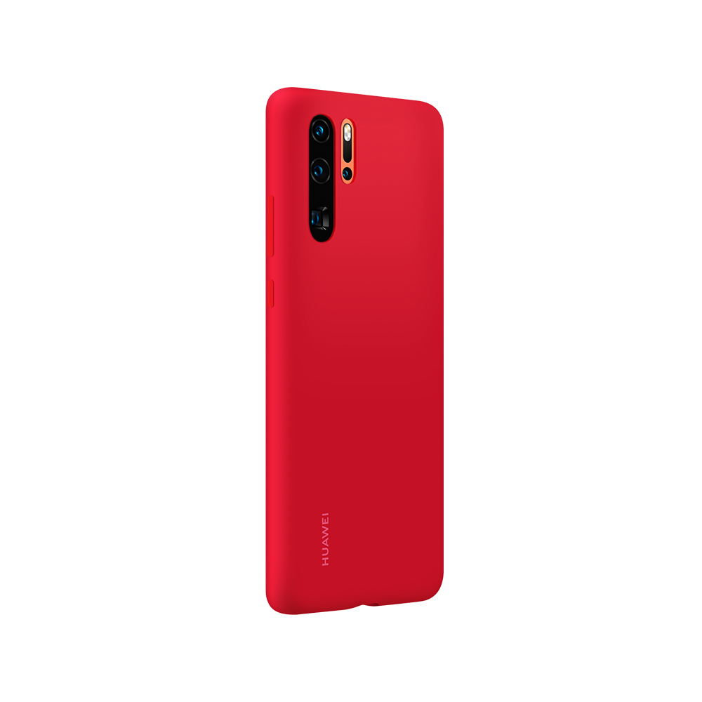 Huawei etui plecki silikonowe czerwone Huawei P30 Pro / 2