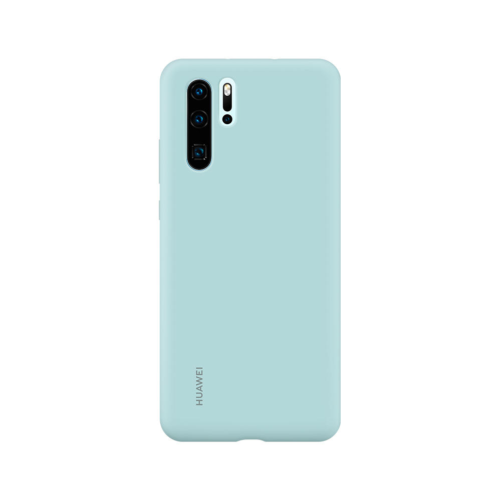 Huawei etui plecki silikonowe niebieskie Huawei P30 Pro
