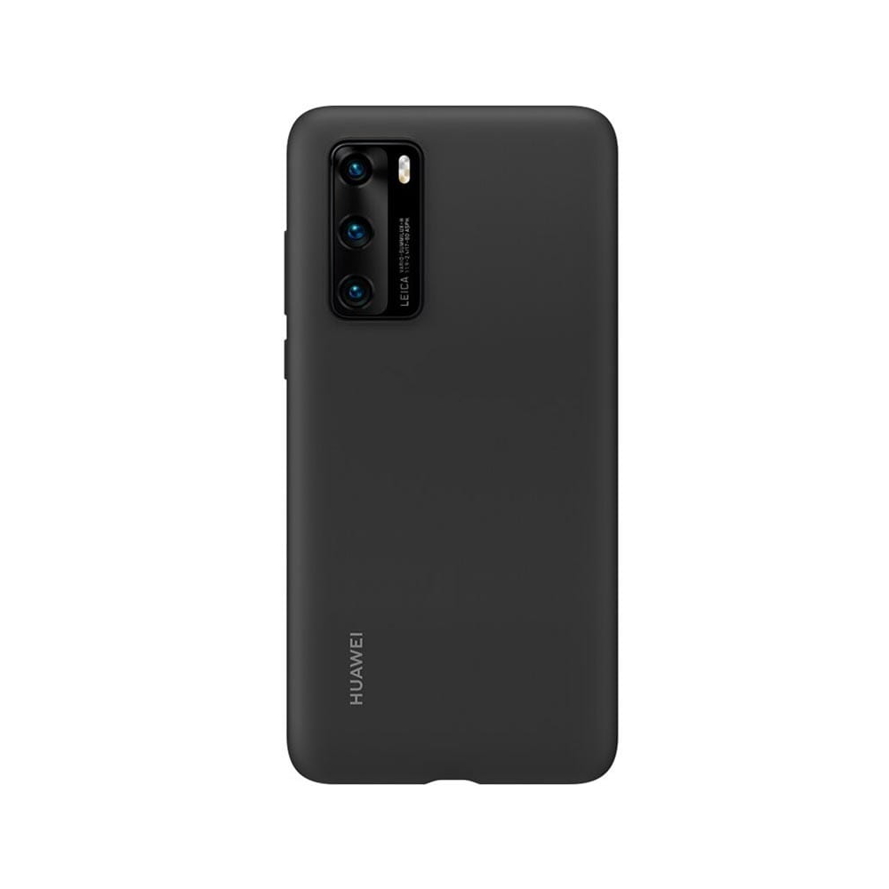Huawei etui plecki silikonowe czarne Huawei P40
