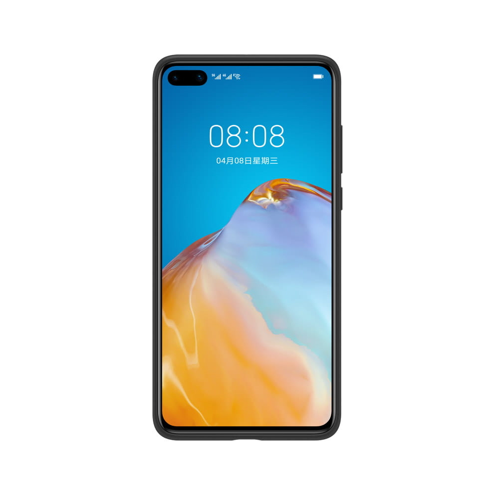 Huawei etui plecki silikonowe czarne Huawei P40 / 3