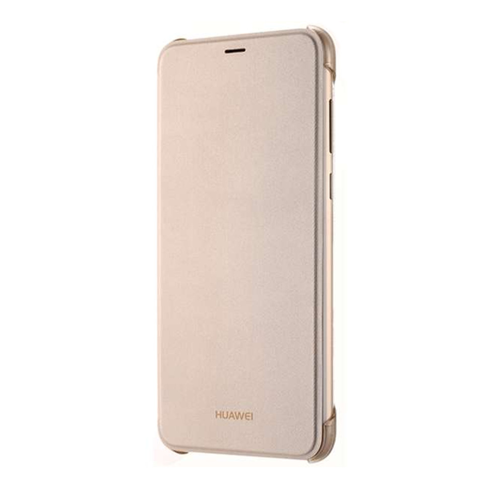Huawei etui z klapk� z�ote Huawei P Smart