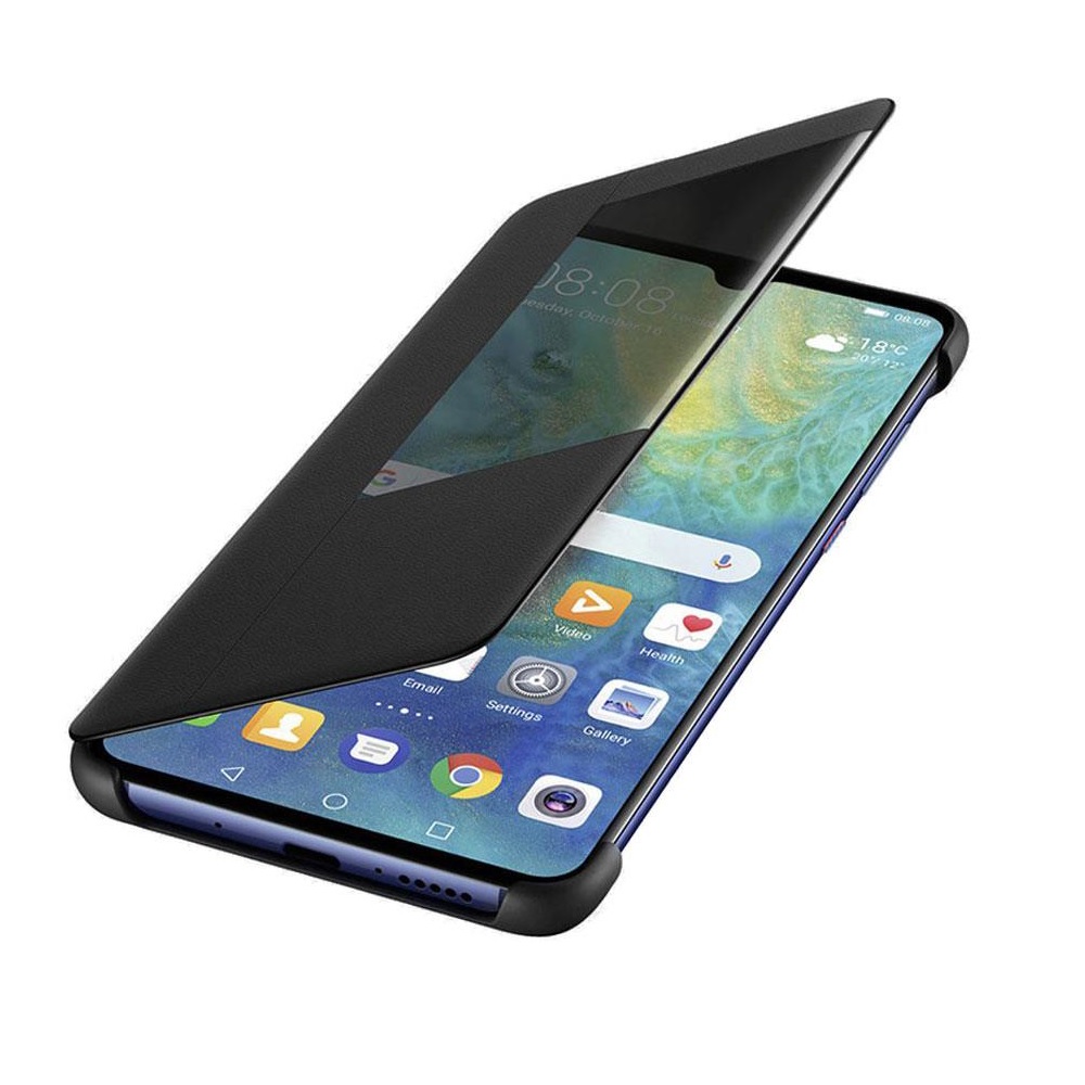 Huawei etui z klapk� smart czarne Huawei Mate 20 / 3