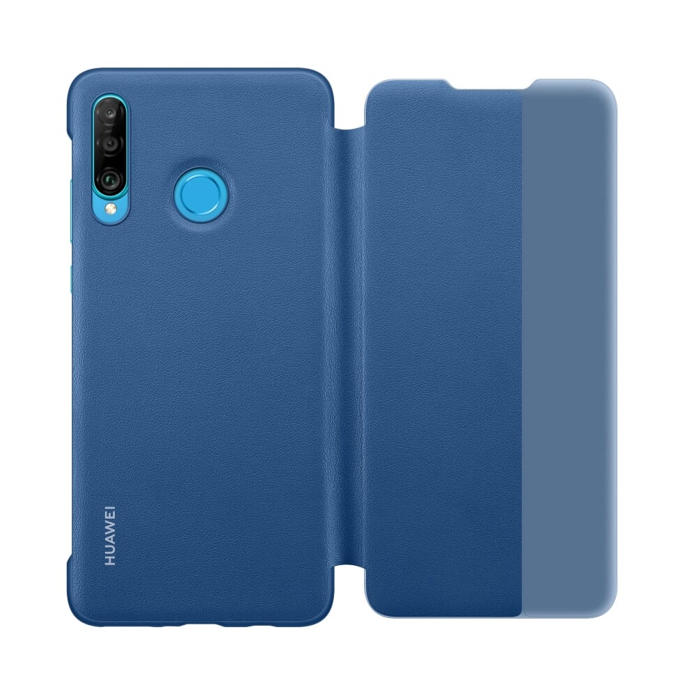 Huawei etui z klapk smart niebieskie Huawei P30 Lite / 4