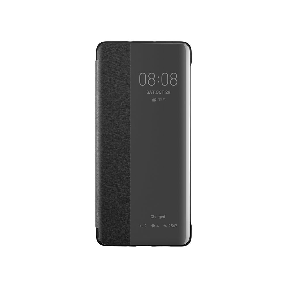 Huawei etui z klapk Smart czarne Huawei P30 Pro