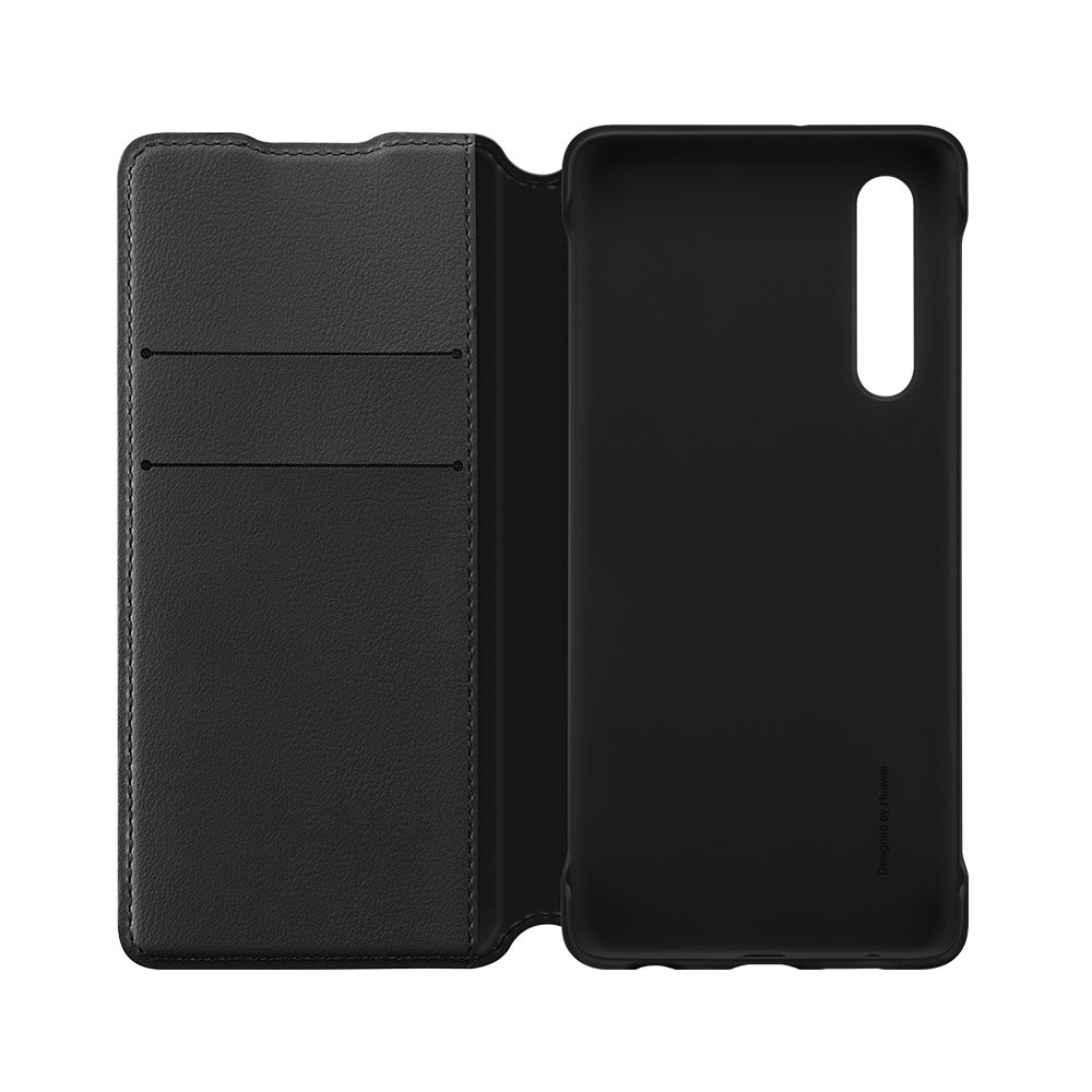 Huawei etui z klapk� typu wallet czarne Huawei P30 / 3