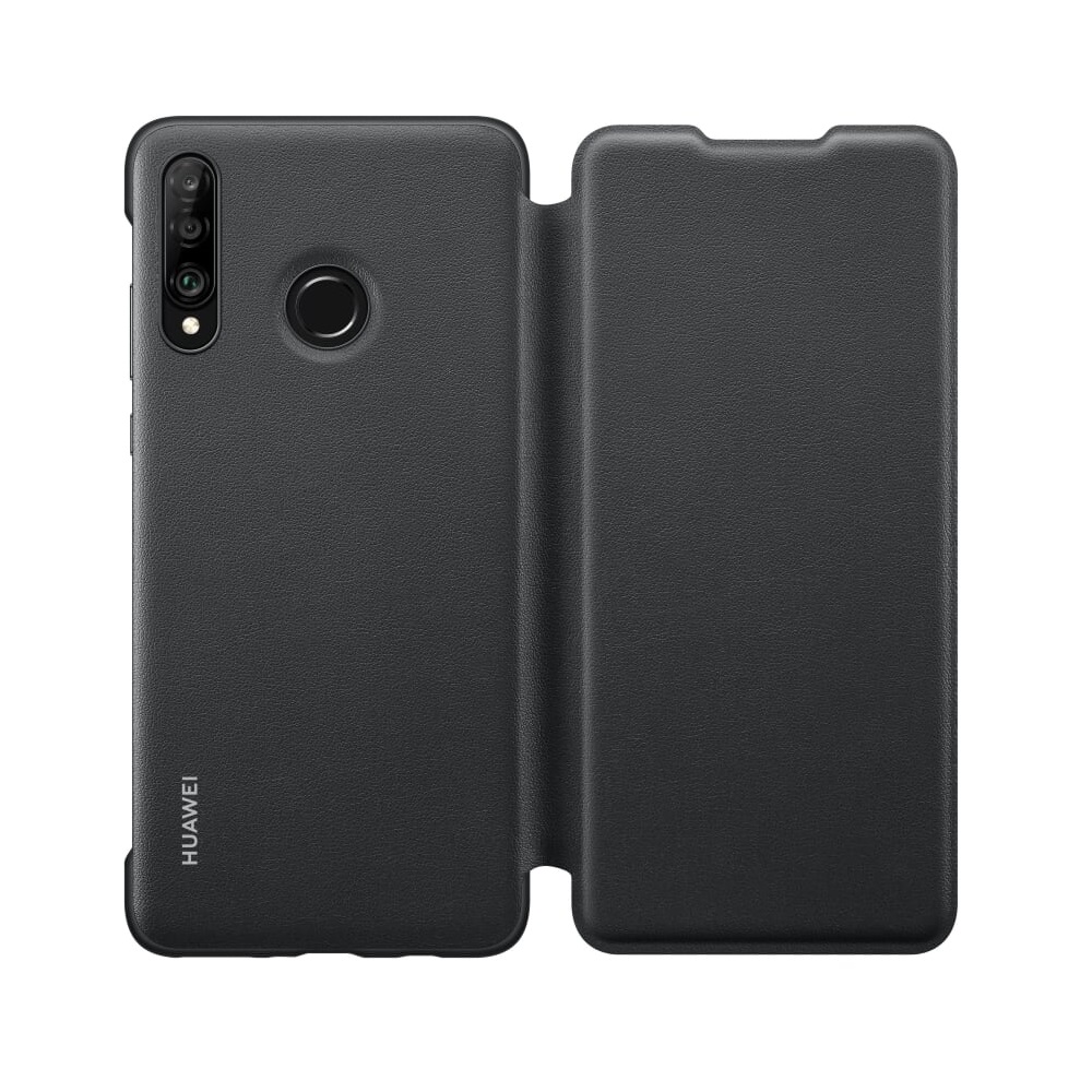 Huawei etui z klapk� typu wallet czarne Huawei P30 Lite / 4
