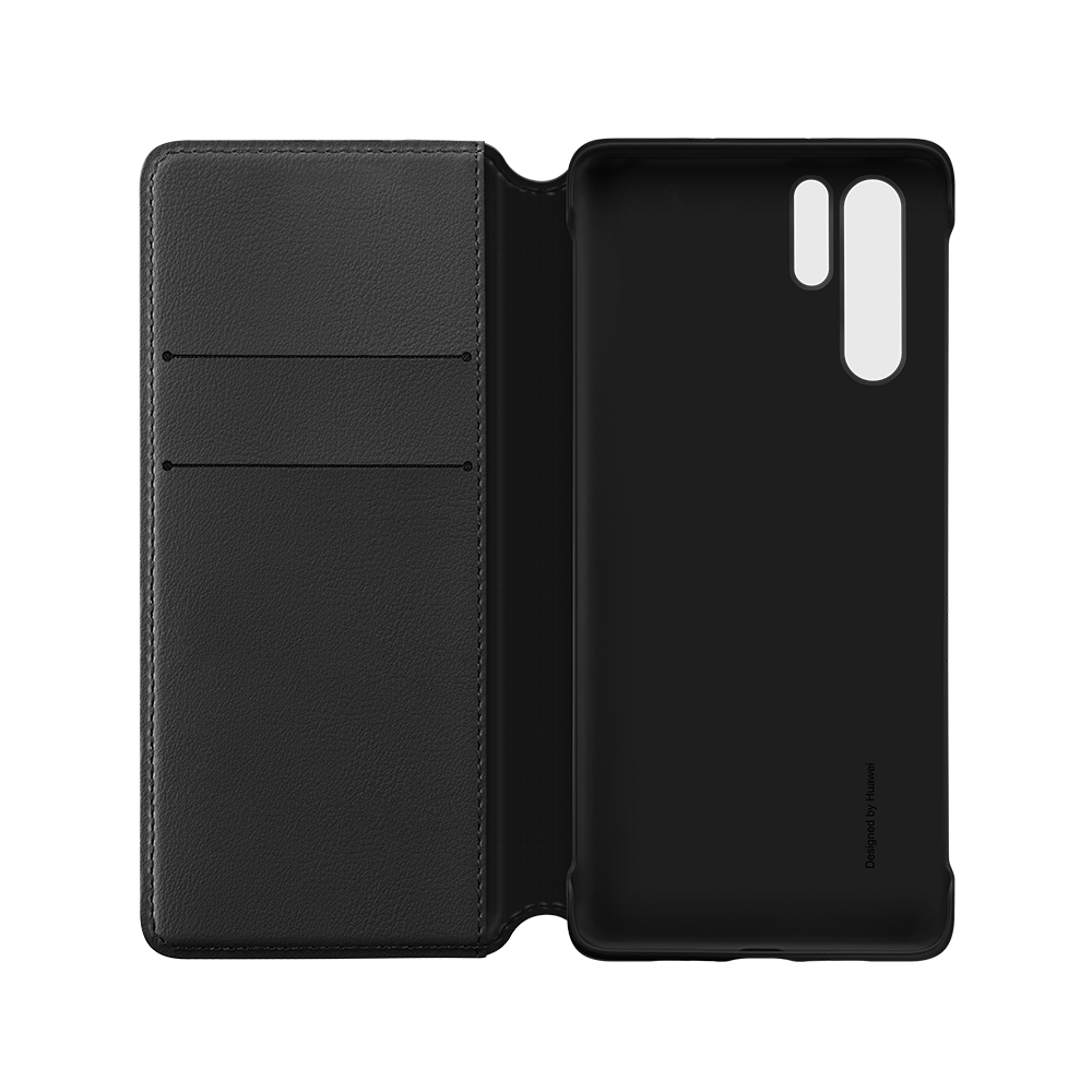 Huawei etui z klapk� typu wallet czarne Huawei P30 Pro / 3