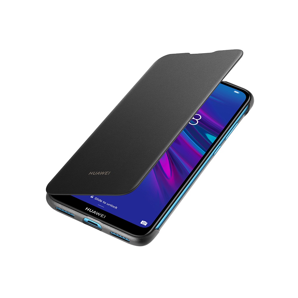 Huawei etui z klapk Y6 2019 czarne Huawei Y6 (2019) / 5
