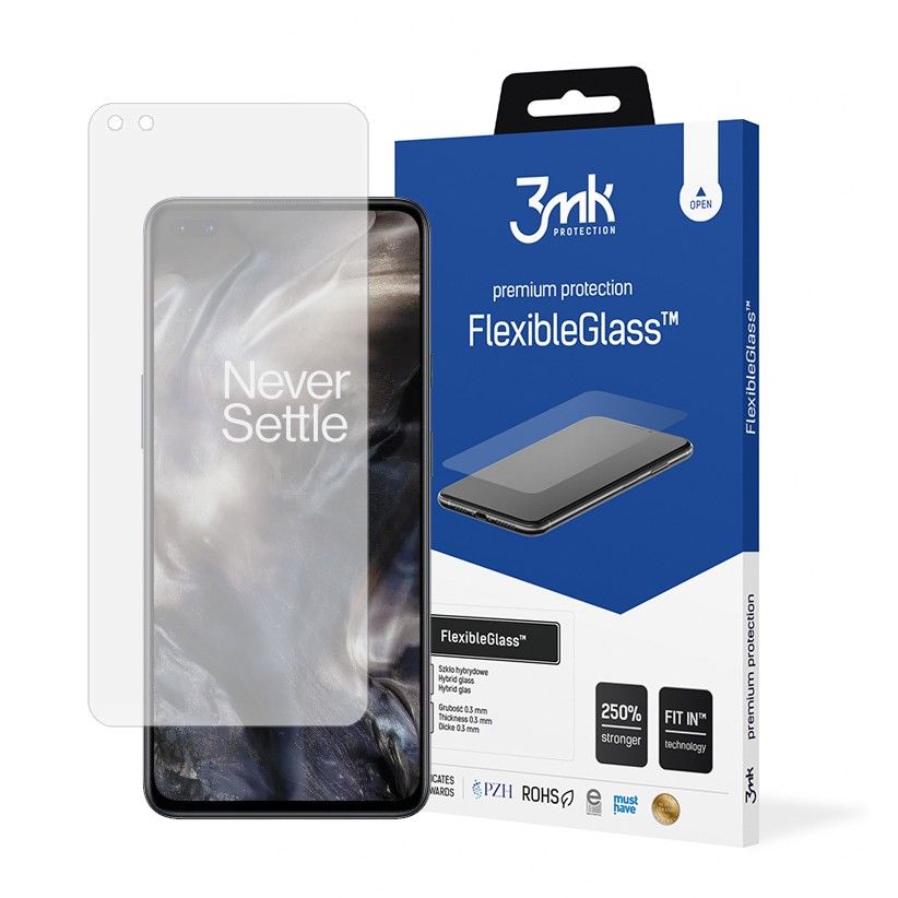 Hybrydowe 3mk Flexible Glass  OnePlus Nord