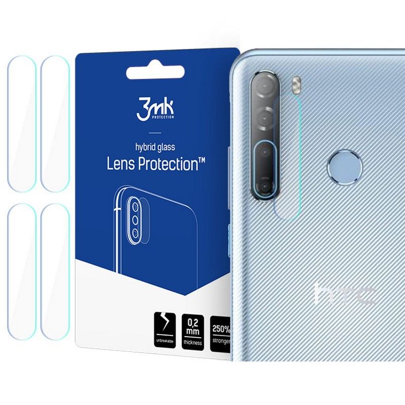 hybrydowe 3MK Flexible Glass Lens  HTC Desire 20 Pro