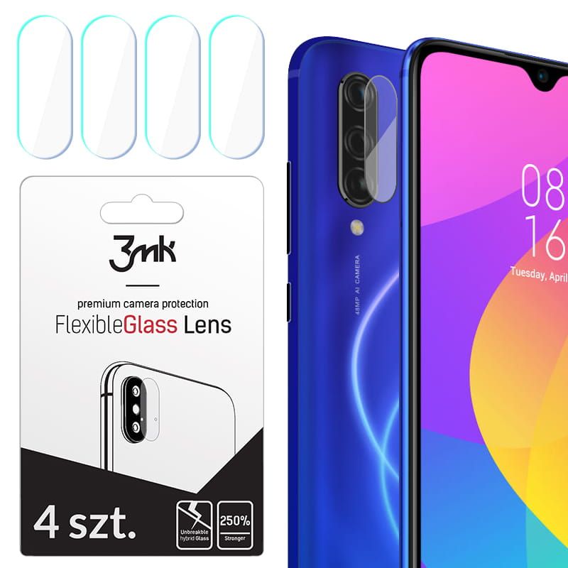 hybrydowe 3MK Flexible Glass Lens Xiaomi  Xiaomi Mi 9 Lite