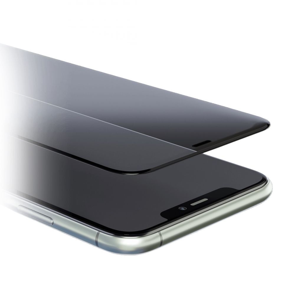 Hybrydowe 3mk Neoglass Czarne Apple iPhone 11 / 5
