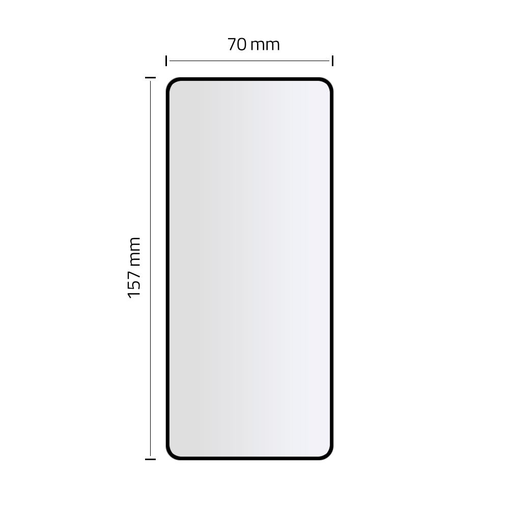 hybrydowe UltraFlex Hofi Glass Czarne Samsung Galaxy A21s / 6