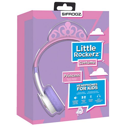 iFrogz Little Rockerz - bezprzewodowe s�uchawki naszuszne dla dzieci ksi�niczka IZFLPRINW TTT / 2