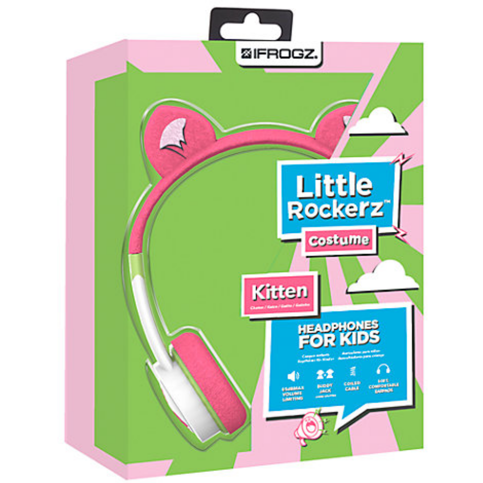 iFrogz Little Rockerz - s�uchawki nauszne dla dzieci kot IZFLCAT TTT / 3