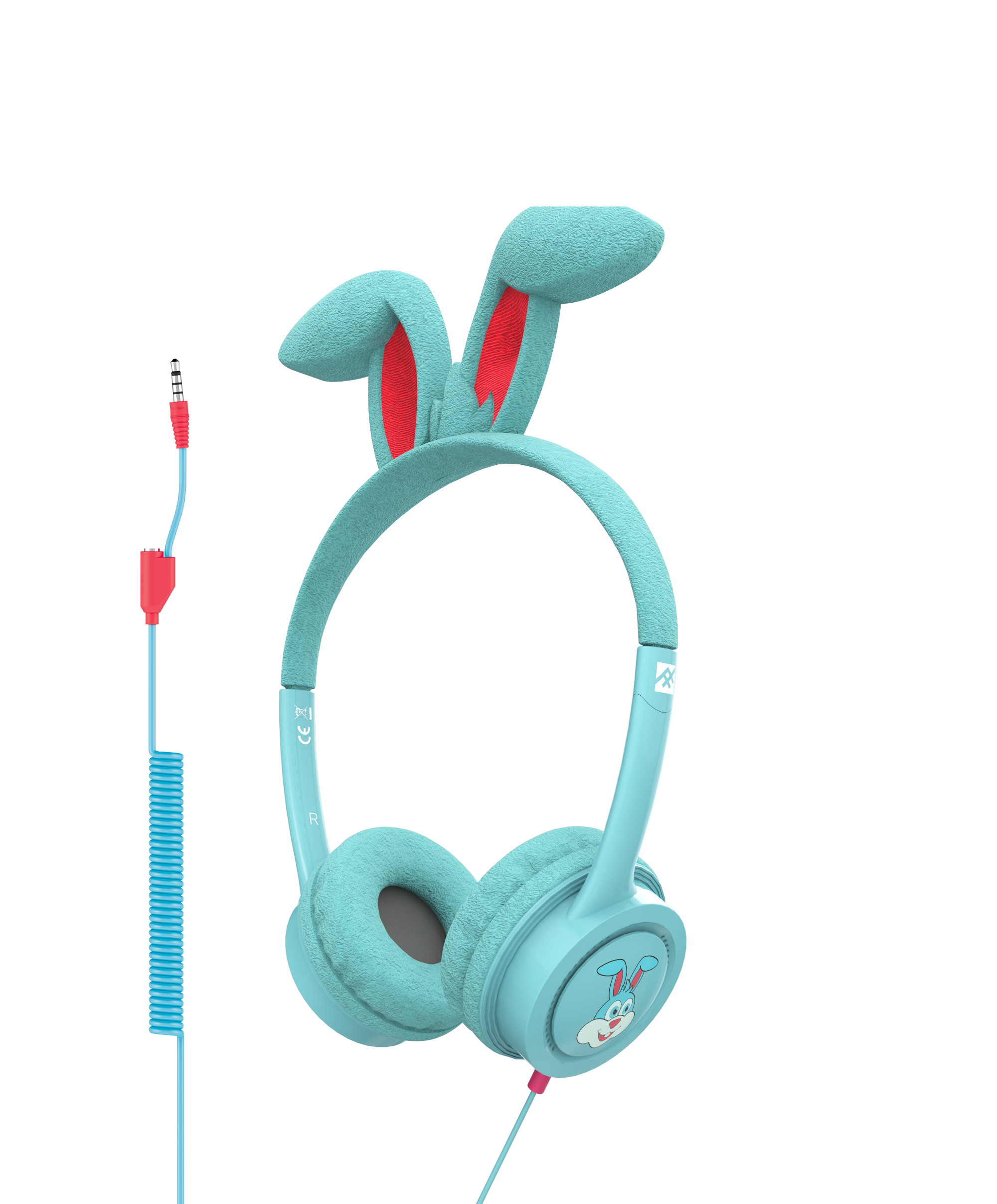 iFrogz Little Rockerz - s�uchawki nauszne dla dzieci kr�lik IZFLBUN TTT / 3