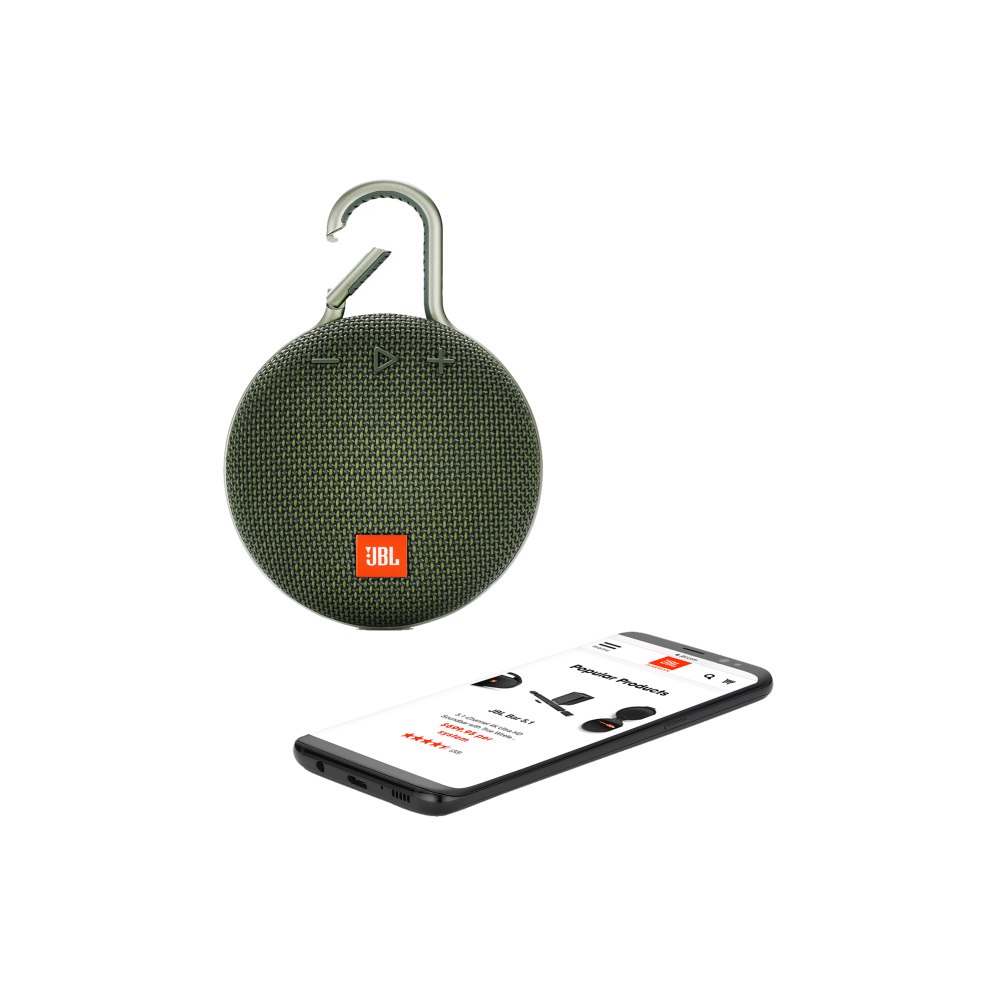 JBL g�o�nik bezprzewodowy Clip 3 ciemnozielony / 4