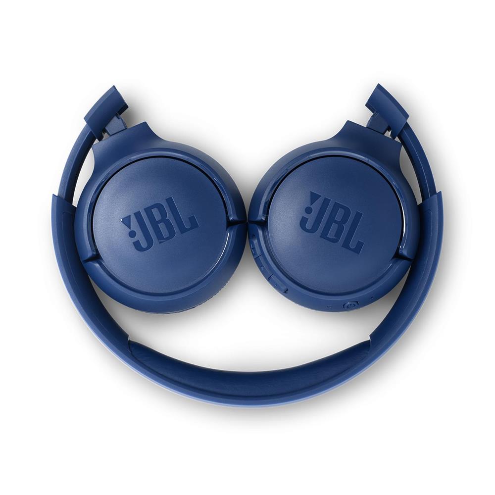 JBL suchawki bezprzewodowe nauszne T500BT niebieske / 4