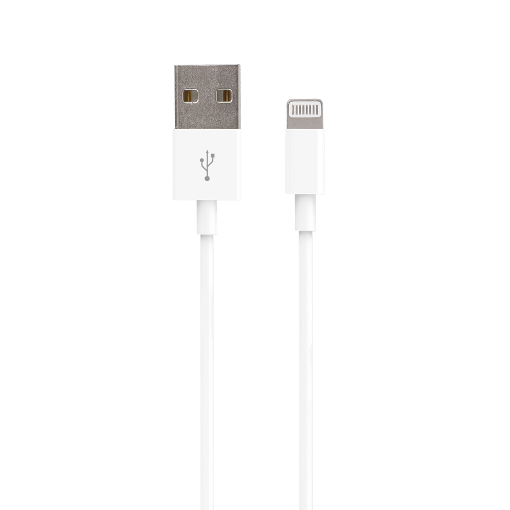 Kabel Forever do iPhone 8-PIN bia�y 3m 1A