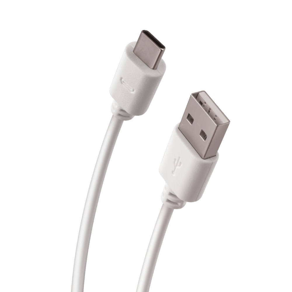 Kabel Forever USB typ-C bia�y 1m 2A