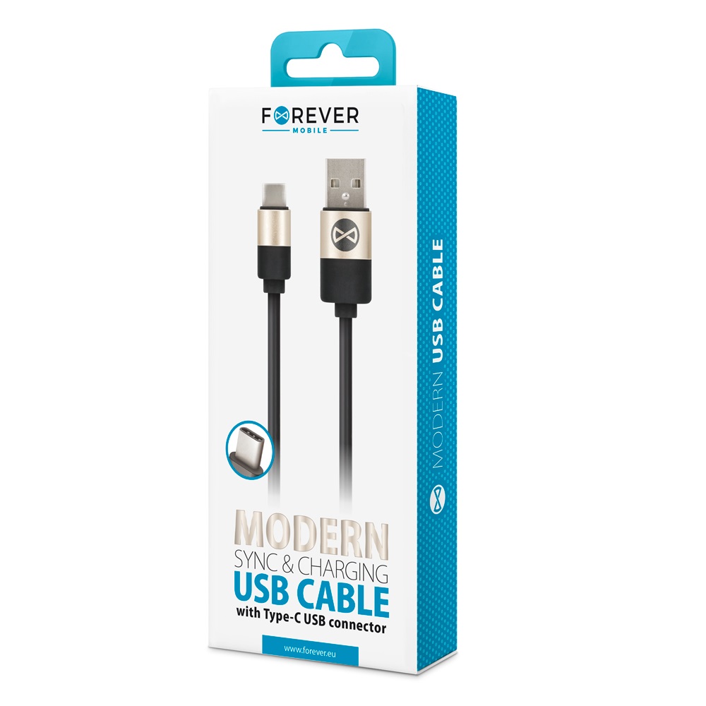 Kabel Forever USB typ-C modern 1m 2A / 2