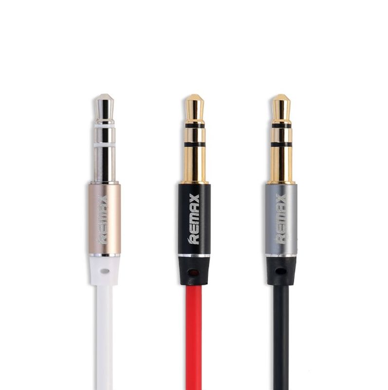 KABEL JACK-JACK 3,5mm 1M REMAX bia�y / 2