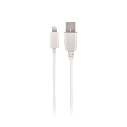 Kabel Maxlife do iPhone / iPad / iPod 8-PIN Fast Charge 2A 20cm bia�y