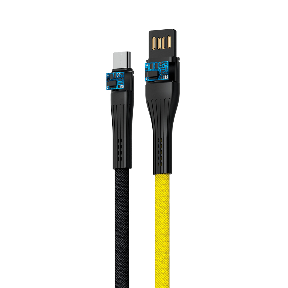 Kabel micro-USB Extreme 3A 1m czarno-��ty Core / 3
