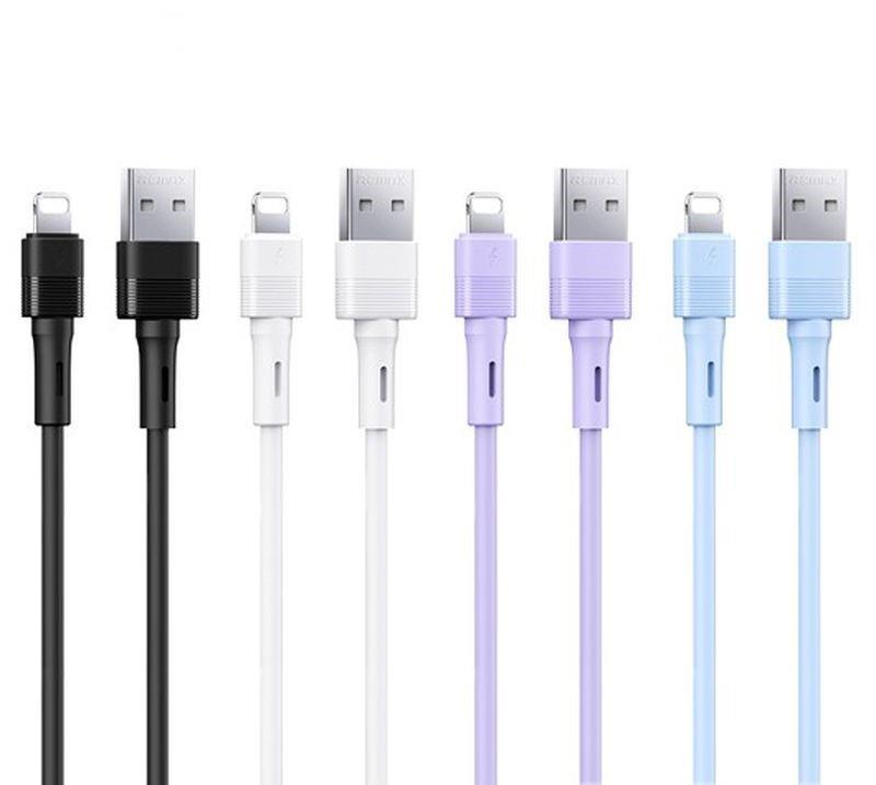 KABEL REMAX LEYA SERIES RC-C093 2.4A USB/LIGHTNING 1M BLACK / 2