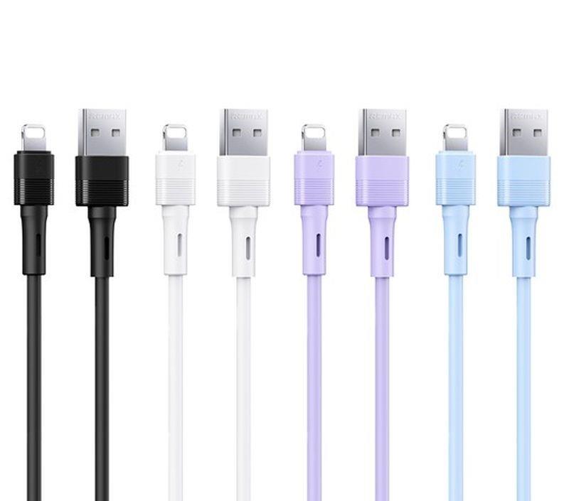 KABEL REMAX LEYA SERIES RC-C093 2.4A USB/LIGHTNING 1M WHITE / 2