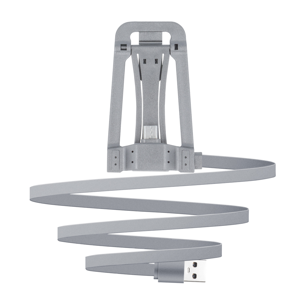 Kabel stand micro-USB szary / 3