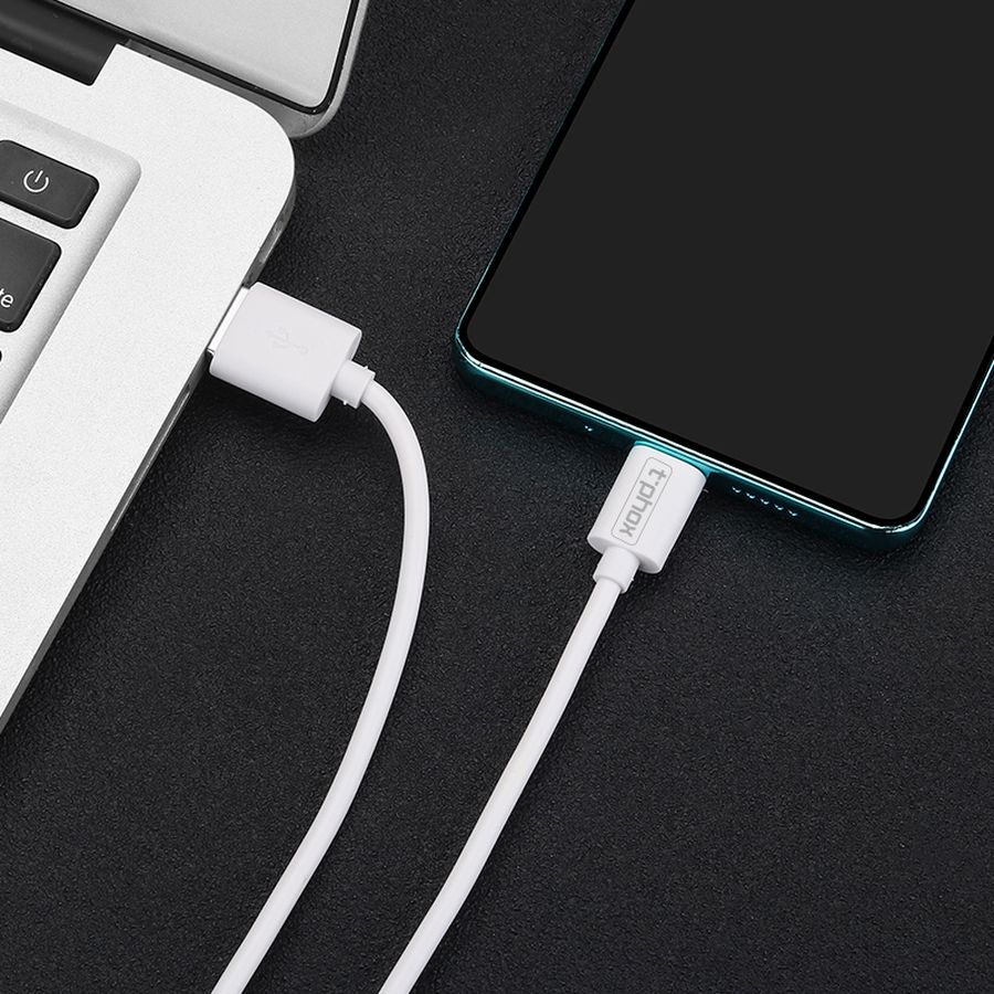 KABEL T-PHOX EXCEED USB-C WHITE 1M / 4
