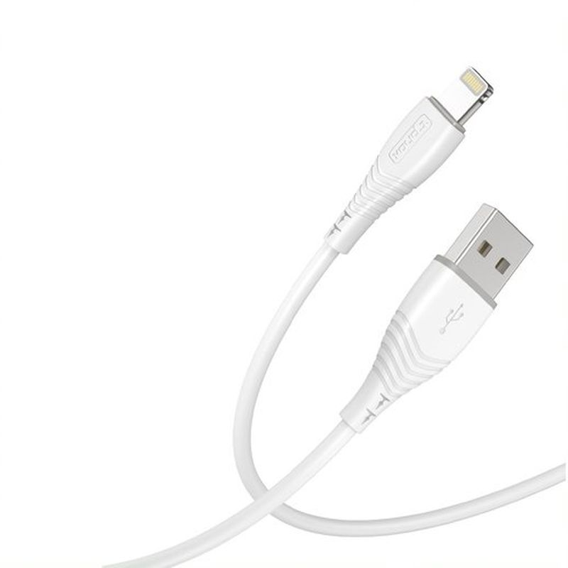 KABEL T-PHOX NATURE LIGHTNING WHITE 1.2M 3A / 2