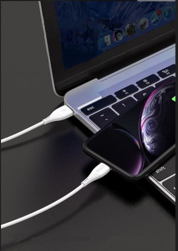 KABEL T-PHOX NATURE MICRO USB WHITE 1.2M 3A / 5