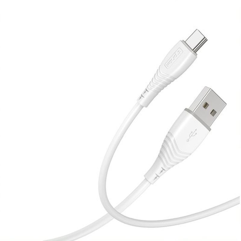 KABEL T-PHOX NATURE TYPE-C WHITE 1.2M 3A / 2