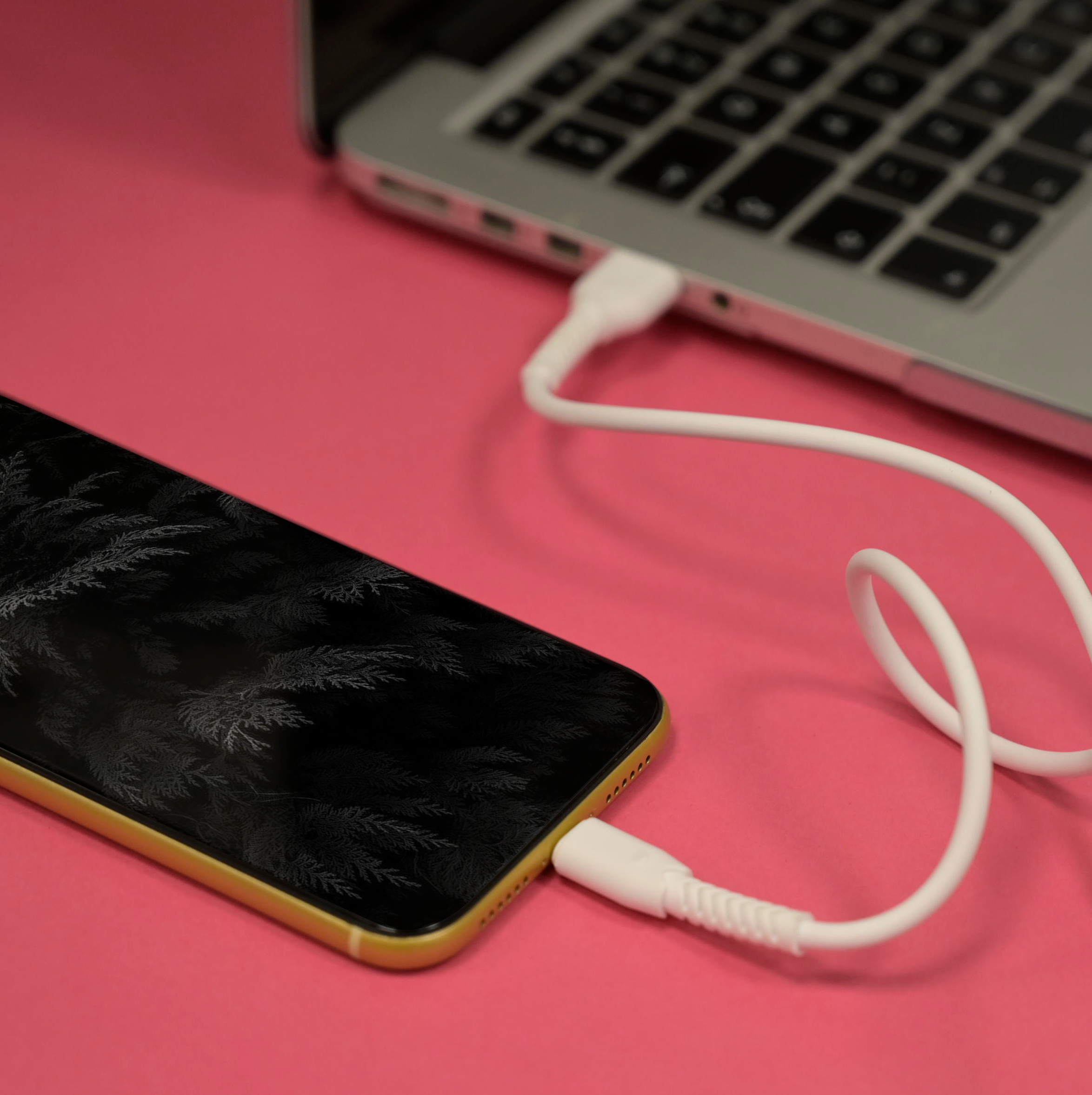 Kabel USB - USB-C do szybkiego �adowania telefonu 3A Maxlife 1m bia�y Oppo Reno 13FS 5G / 2