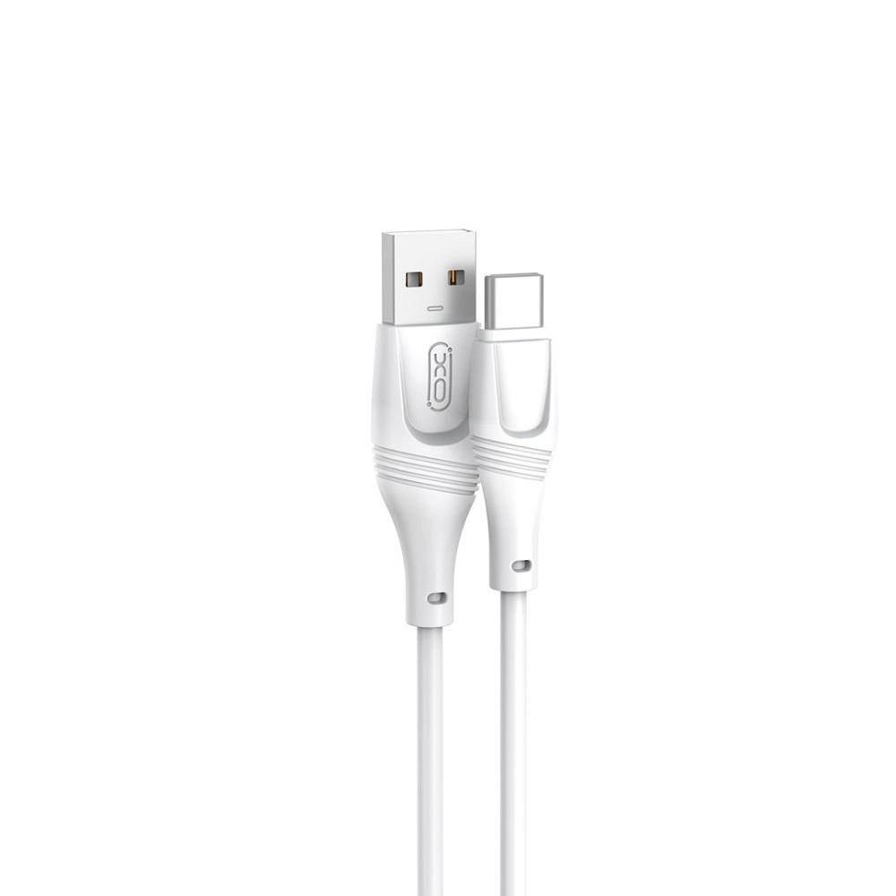 Kabel USB A - USB-C do szybkiego �adowania telefonu 2A 3 metry XO d�ugi 300cm bia�y Oppo Reno 13FS 5G