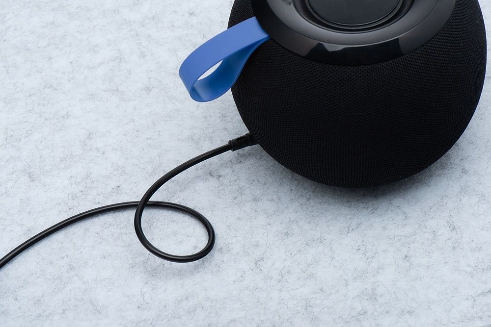 Kabel USB-C 1m 100cm 60W szybkie �adowanie czarny Alcatel 3L 2021 / 2